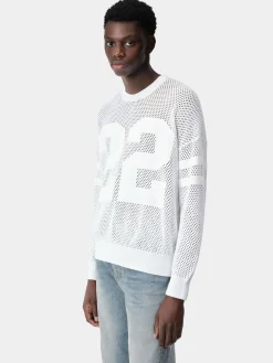 AMIRI Knitwear<22 CREW White