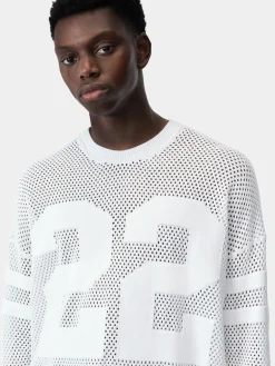 AMIRI Knitwear<22 CREW White