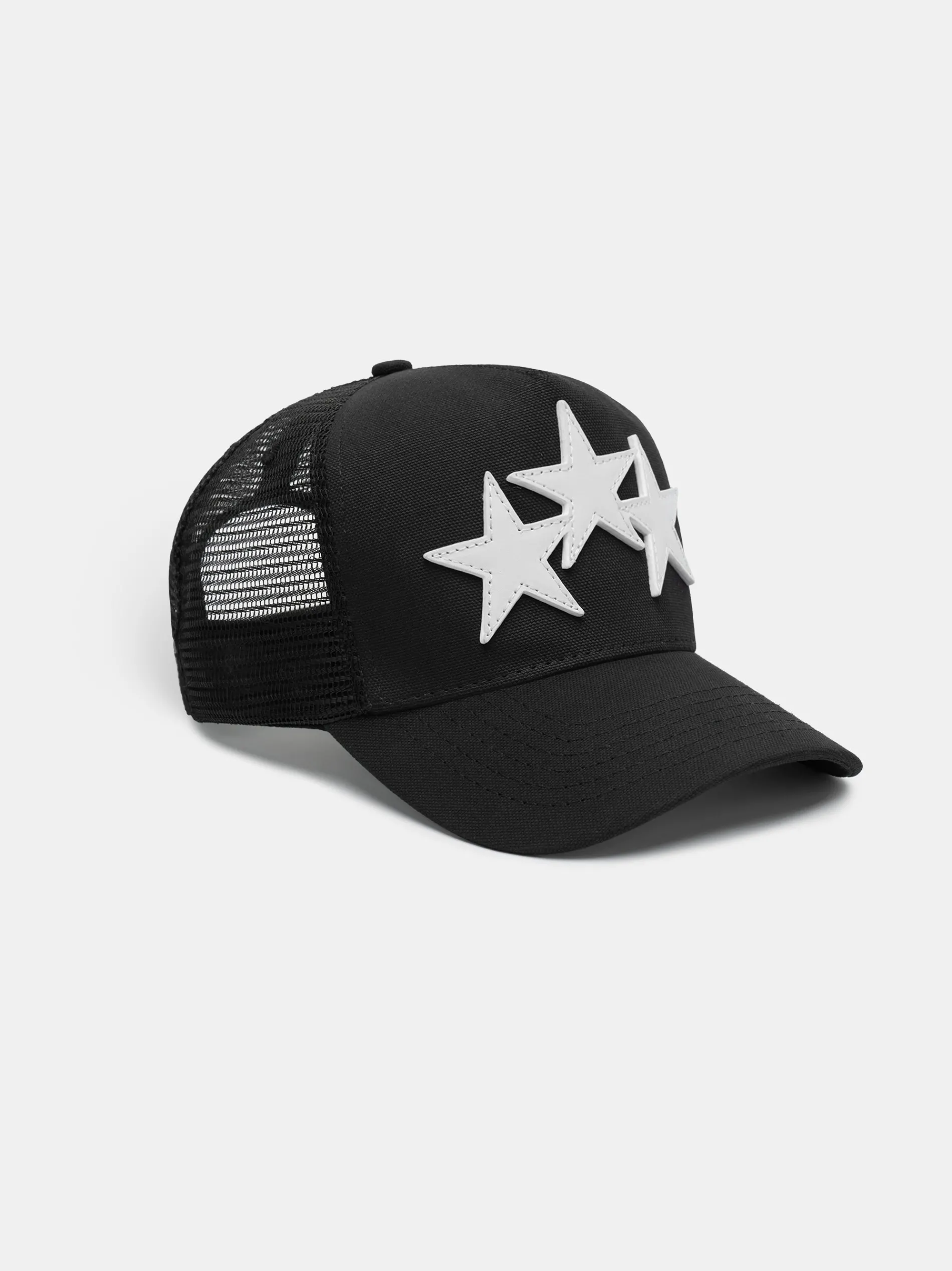 AMIRI Hats|Hats<3 Star Trucker Hat Black/White
