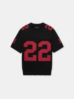AMIRI Knitwear<22 TEE Black Red