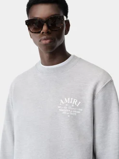 AMIRI Sweatshirts<ARTS DISTRICT CREW Grey