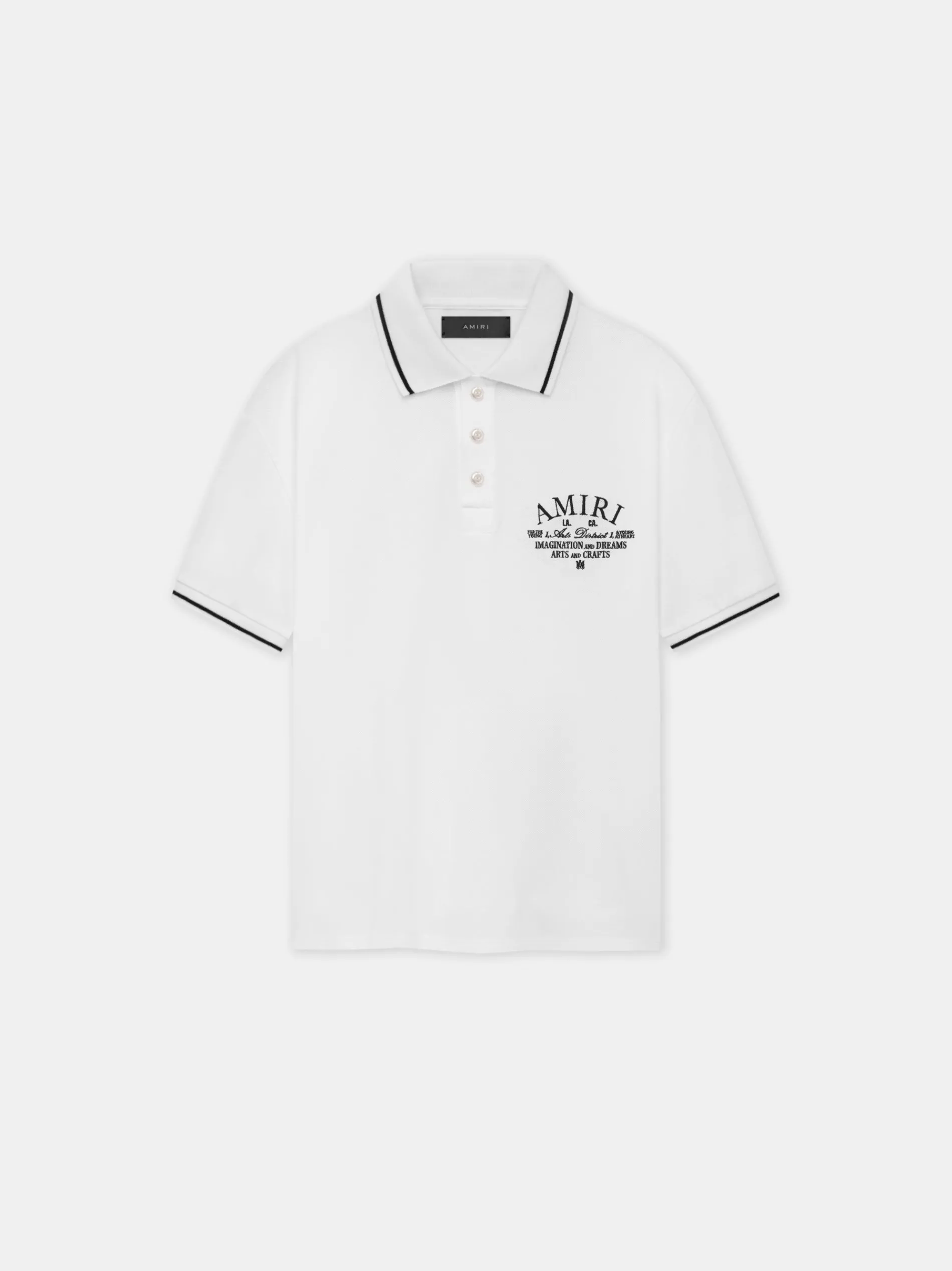 AMIRI Tees<ARTS DISTRICT POLO White