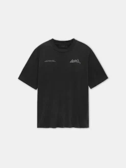 AMIRI Tees<CINEMAS VINTAGE TEE BLACK