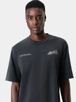 AMIRI Tees<CINEMAS VINTAGE TEE BLACK