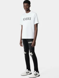 AMIRI Tees<CORE LOGO TEE White