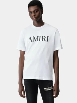 AMIRI Tees<CORE LOGO TEE White