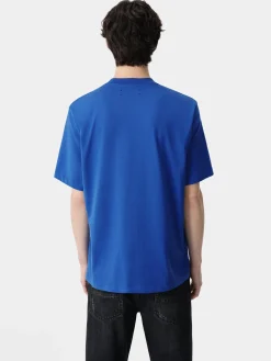 AMIRI Tees<CORE LOGO TEE Blue