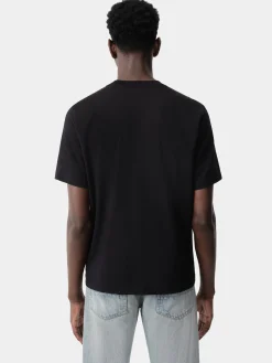AMIRI Tees<CORE LOGO TEE BLACK