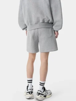 AMIRI Shorts & Sweatpants<EMBROIDERED SHORT Grey
