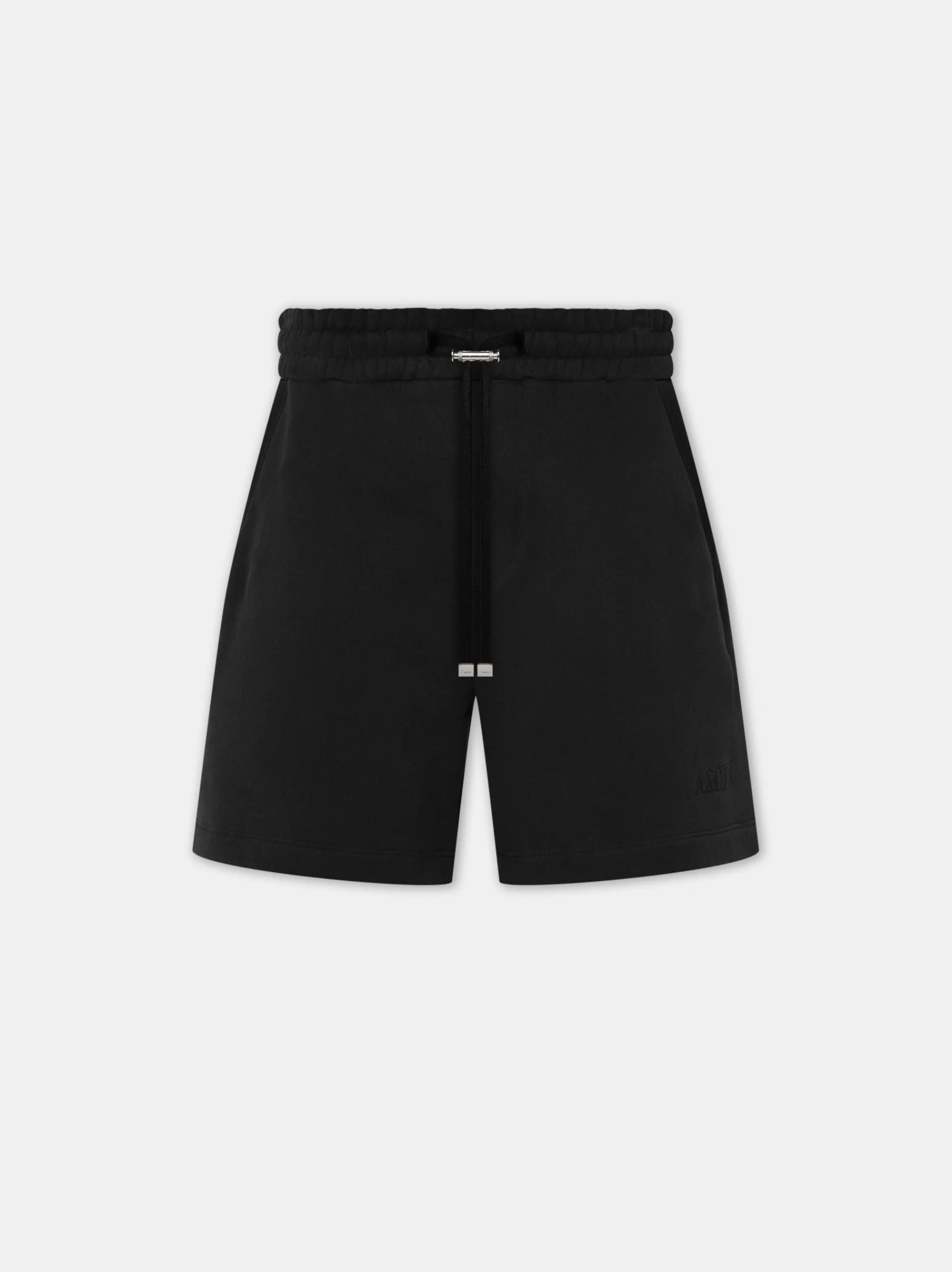 AMIRI Shorts & Sweatpants<EMBROIDERED SHORT BLACK