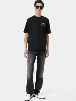 AMIRI Tees<HOLLYWOOD TEE BLACK