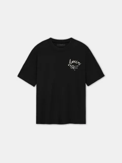 AMIRI Tees<HOLLYWOOD TEE BLACK