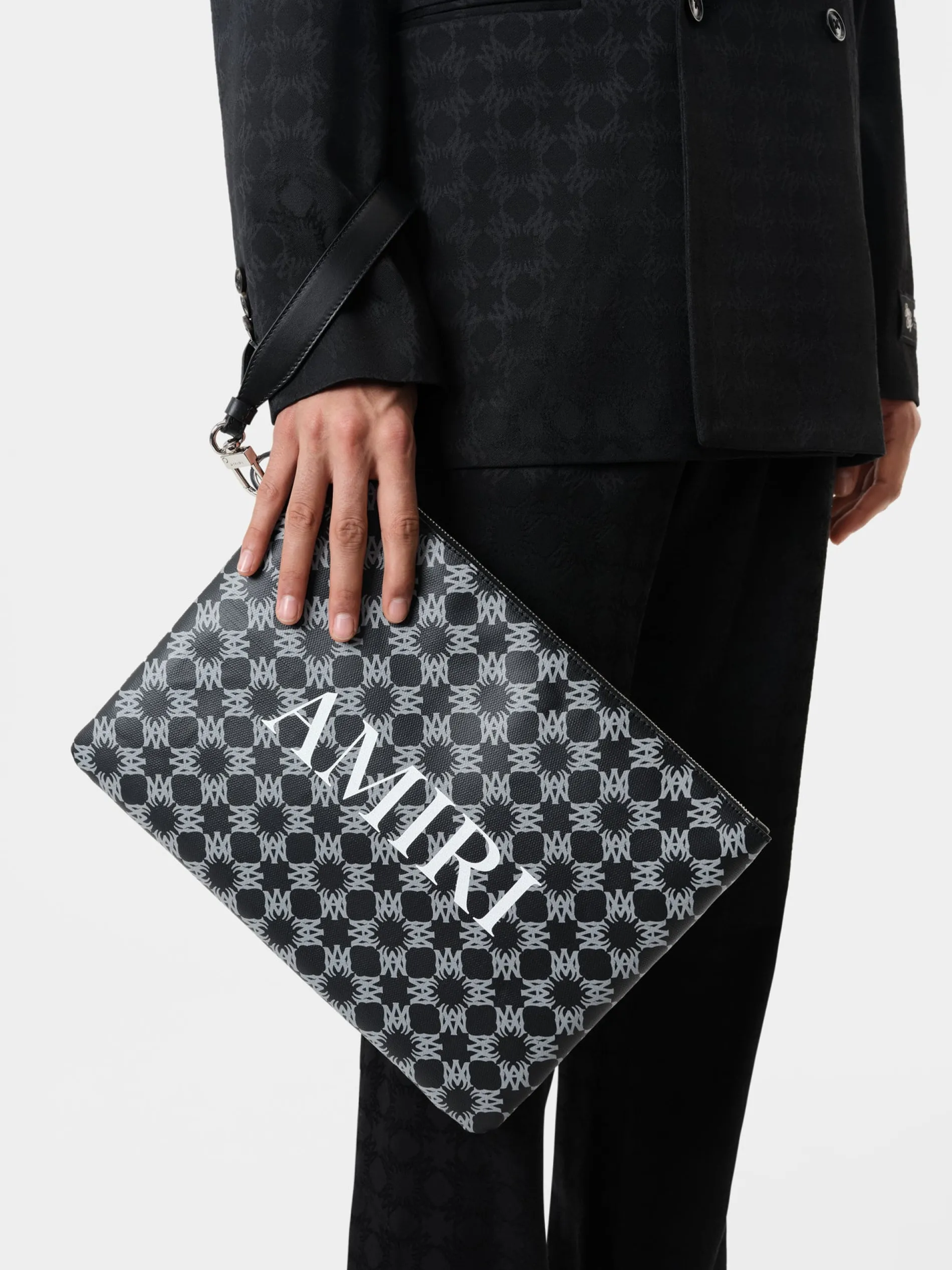 AMIRI Bags<MA QUAD LARGE POUCH BLACK