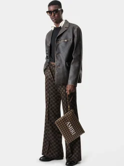 AMIRI Bags<MA QUAD LARGE POUCH Brown