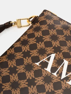 AMIRI Bags<MA QUAD LARGE POUCH Brown