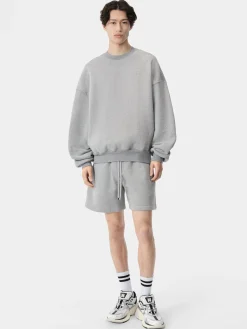 AMIRI Sweatshirts<OVERSIZED CREW Grey