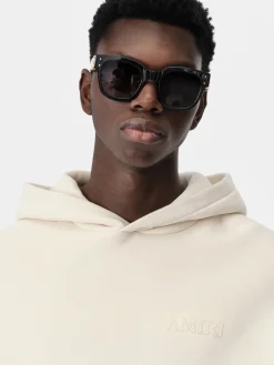 AMIRI Sweatshirts<OVERSIZED HOODIE BIRCH