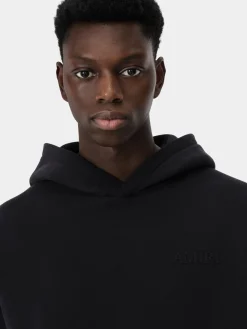 AMIRI Sweatshirts<OVERSIZED HOODIE BLACK