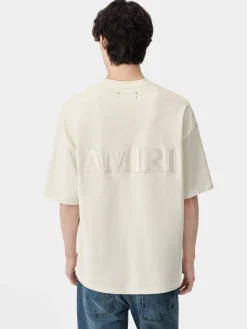 AMIRI Tees<OVERSIZED TEE BIRCH