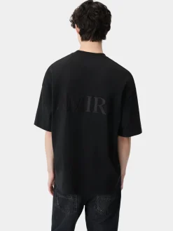 AMIRI Tees<OVERSIZED TEE BLACK