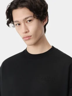 AMIRI Tees<OVERSIZED TEE BLACK