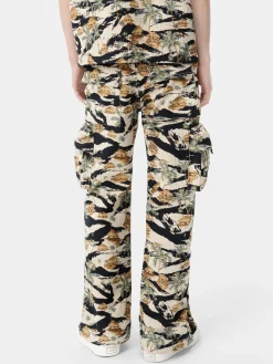AMIRI Denim<REPEAT PALM BAGGY M65 CARGO Mojave Desert