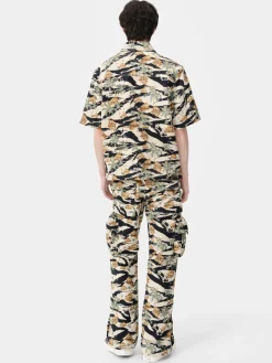 AMIRI Denim<REPEAT PALM BAGGY M65 CARGO Mojave Desert