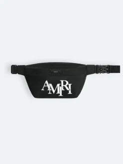 AMIRI Crossbody|Bags<STAGGERED BUM BAG BLACK