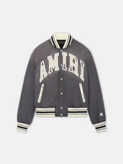 AMIRI Outerwear<SUN FADED BOMBER BLACK