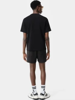 AMIRI Swimwear|Shorts & Sweatpants<TWISTED PALMS SWIM TRUNK BLACK