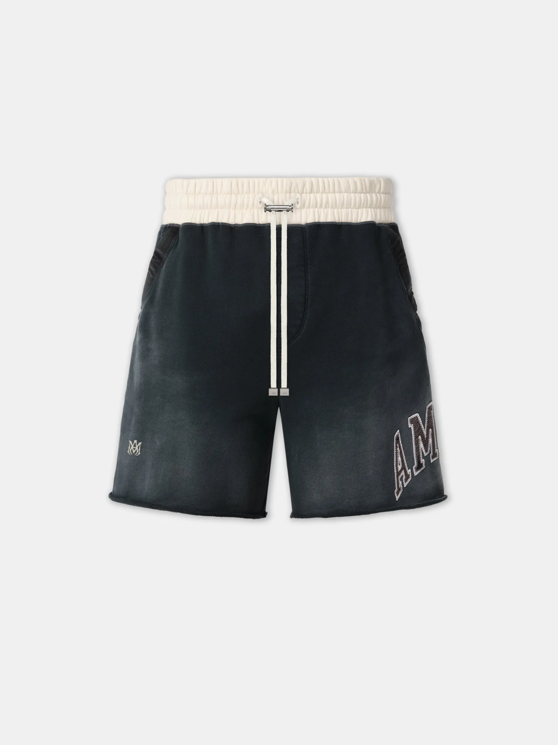 AMIRI Shorts & Sweatpants<VINTAGE COLLEGIATE SHORT BLACK