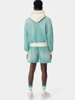 AMIRI Shorts & Sweatpants<VINTAGE COLLEGIATE SHORT Sea Blue