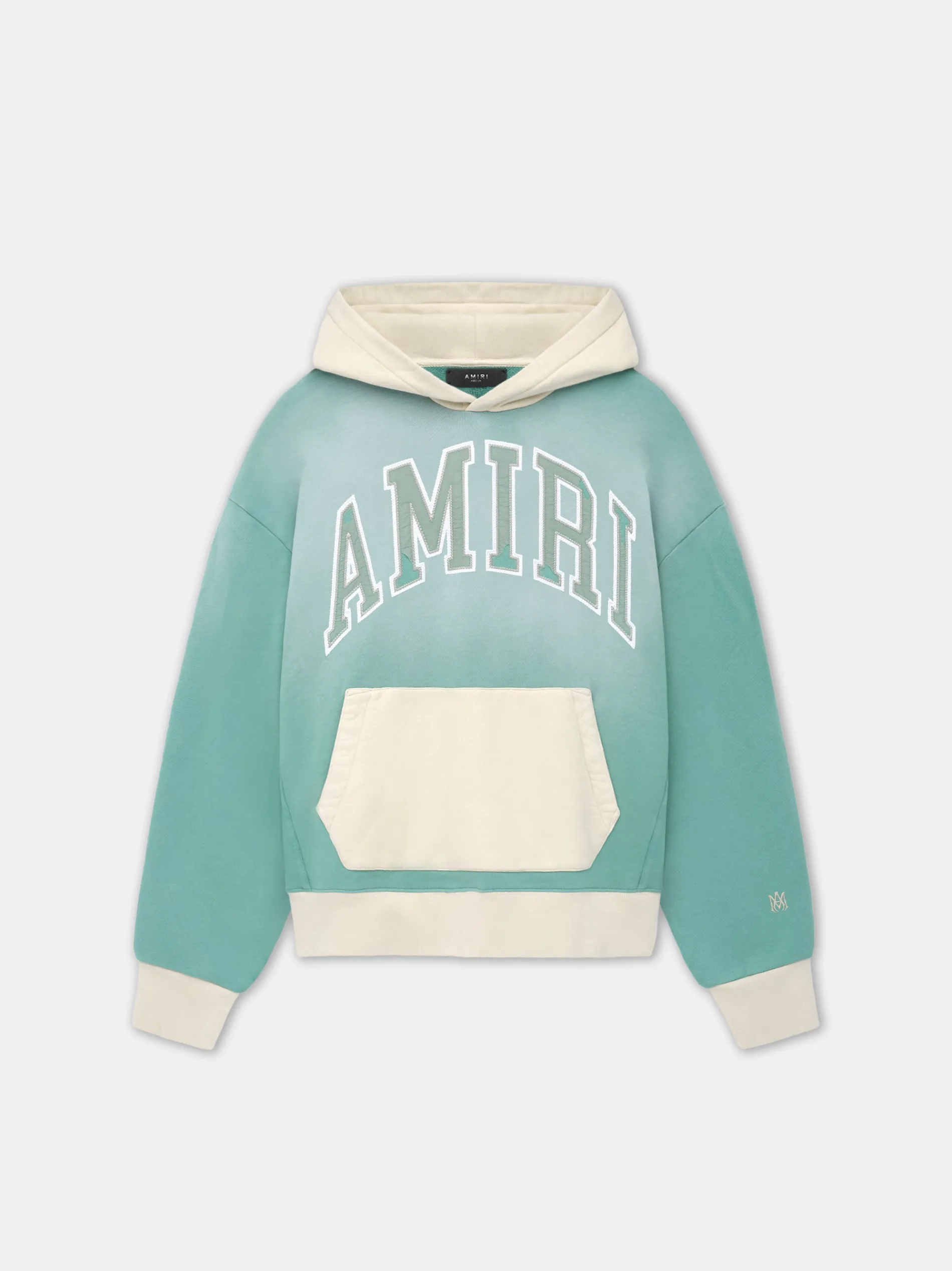 AMIRI Sweatshirts<VINTAGE OVERSIZED HOODIE Sea Blue