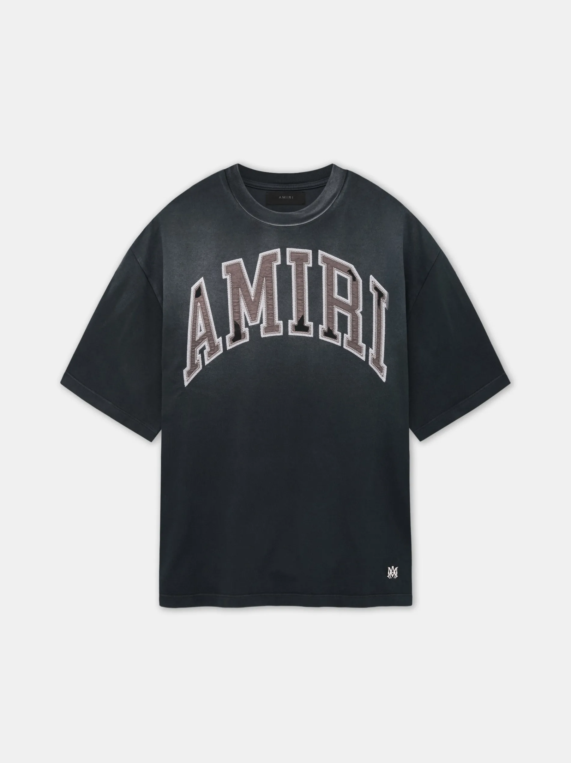 AMIRI Tees<VINTAGE OVERSIZED TEE BLACK