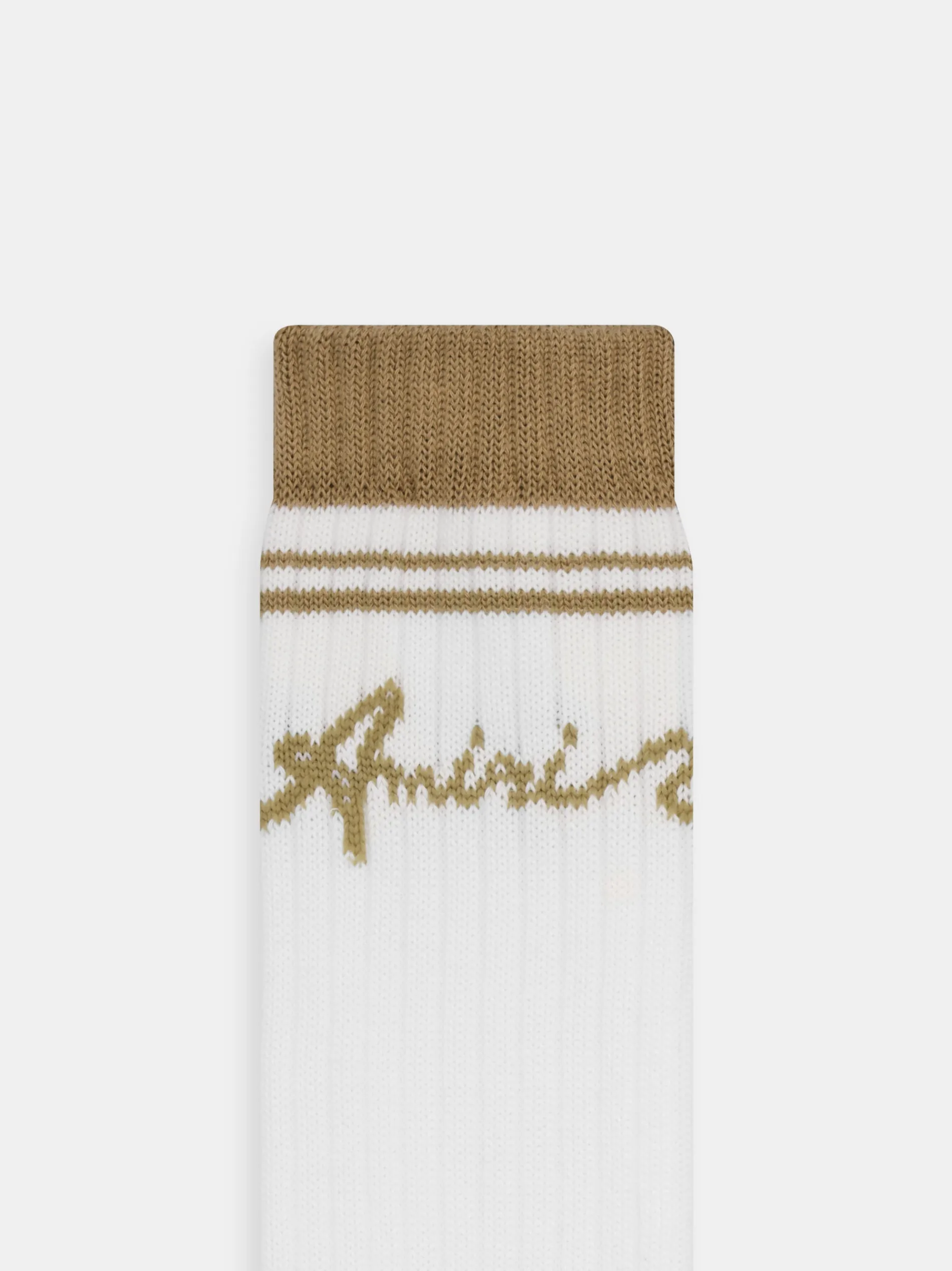 AMIRI Socks|Socks<WAVE SOCKS Toasted Coconut