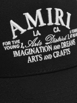 AMIRI Hats|Hats<Arts District Trucker Hat BLACK