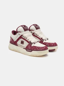 AMIRI Sneakers|Sneakers<BANDANA DENIM MA-1 Burgundy