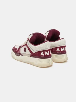 AMIRI Sneakers|Sneakers<BANDANA DENIM MA-1 Burgundy