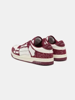 AMIRI Sneakers|Sneakers<BANDANA DENIM SKEL TOP LOW- Burgundy