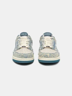 AMIRI Sneakers|Sneakers<BANDANA JACQUARD SKEL-TOP LOW Natural/Denim
