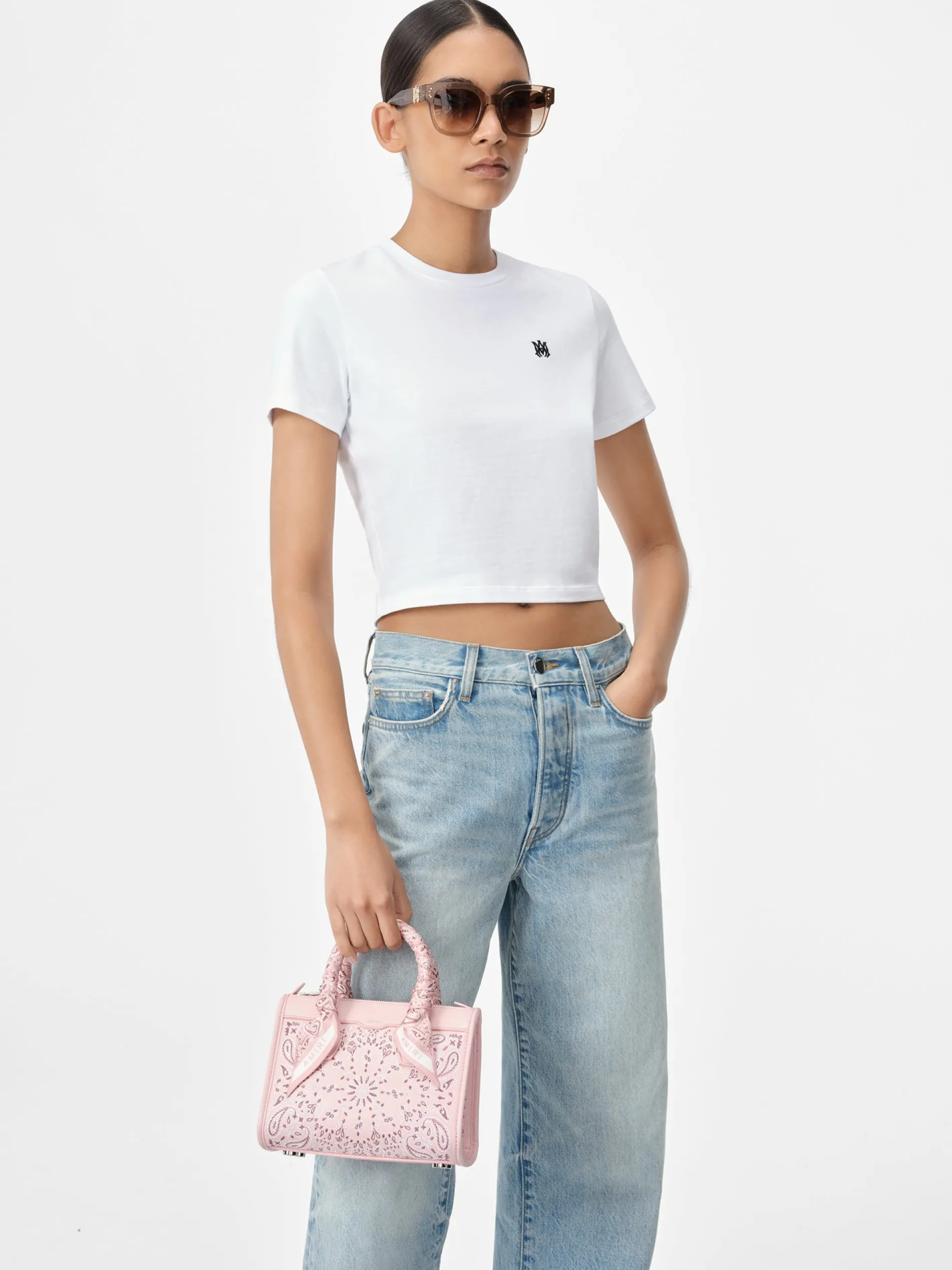 AMIRI Bags|Handbags<BANDANA MICRO TRIANGLE Pink