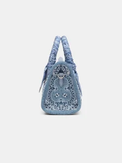 AMIRI Bags|Handbags<BANDANA MICRO TRIANGLE BAG True Blue