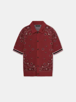 AMIRI Knitwear<BANDANA POLO Red