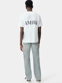 AMIRI Denim<BANDANA REPAIR STRAIGHT JEAN Antique Indigo