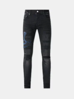 AMIRI Denim<BLUE POISON ARCHIVAL JEAN Aged Black
