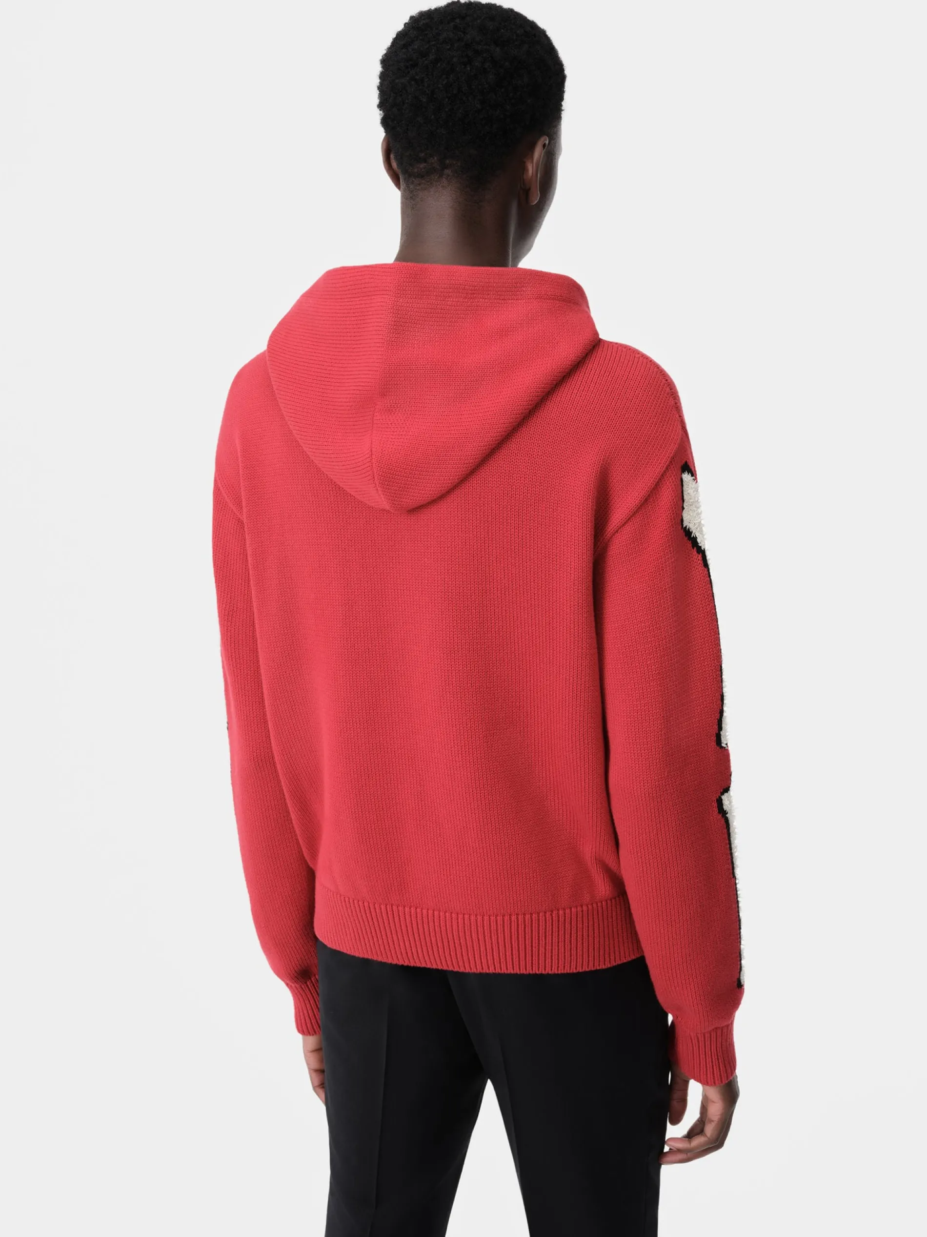 AMIRI Knitwear<BONES HOODIE Red