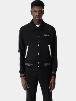 AMIRI Outerwear<BONES JACKET Black White