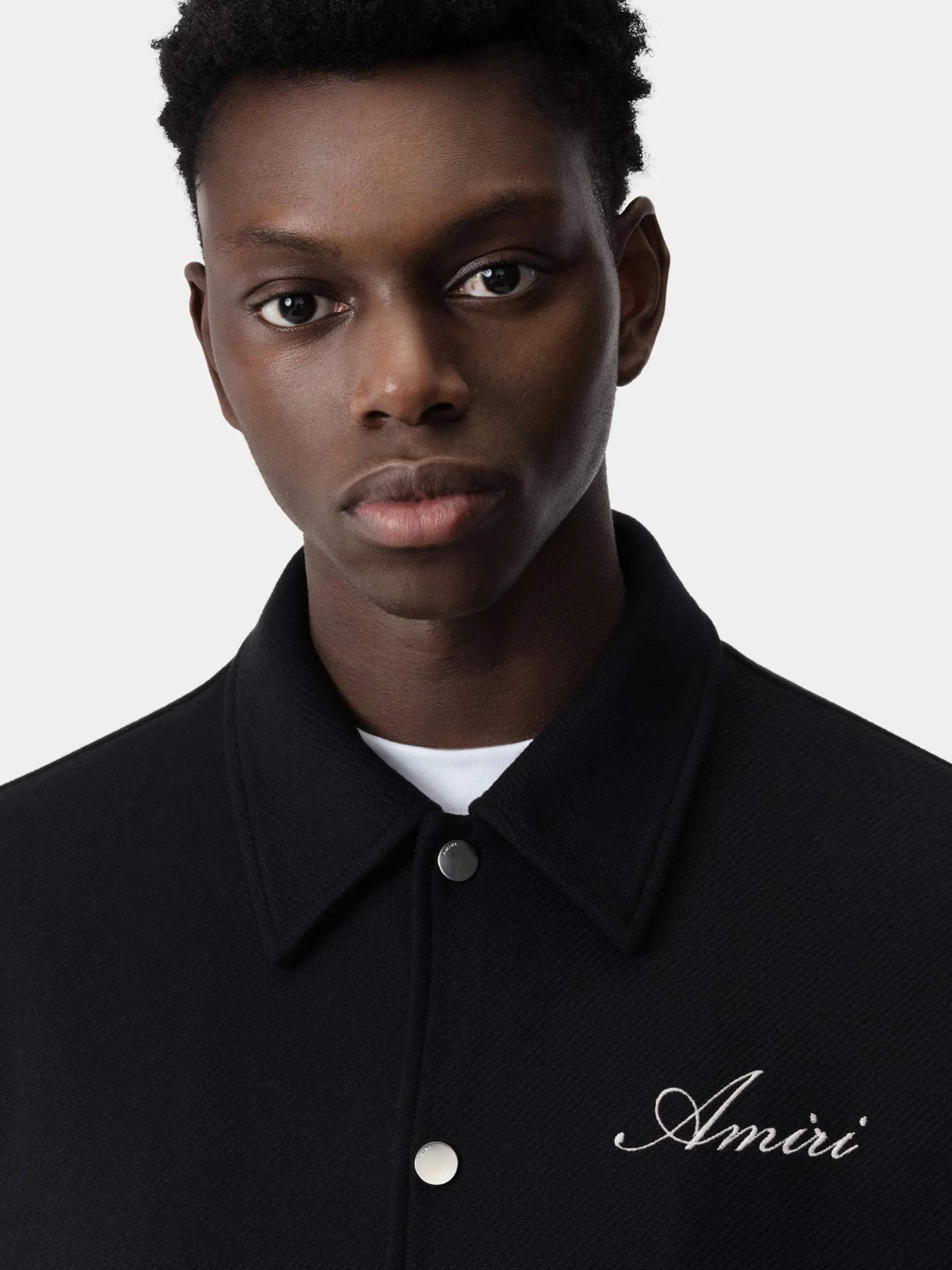 AMIRI Outerwear<BONES JACKET Black White