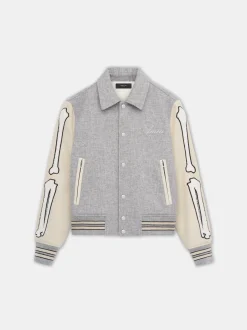 AMIRI Outerwear<BONES JACKET Grey