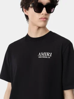 AMIRI Tees<BONES STACKED TEE BLACK